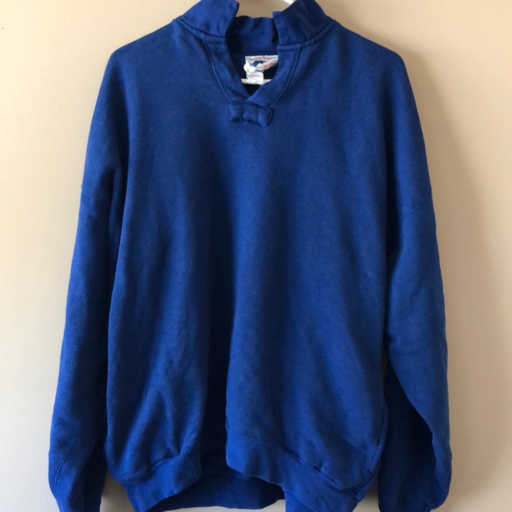 Boston Trader Sport Blue Pullover